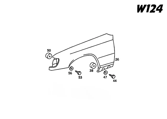 Garagistic - Mercedes W201 & W124 Fender Spacers - Image 15