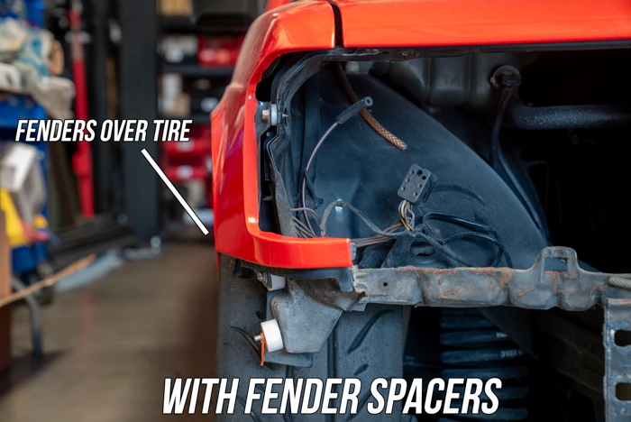 Garagistic - Mercedes W201 & W124 Fender Spacers - Image 3