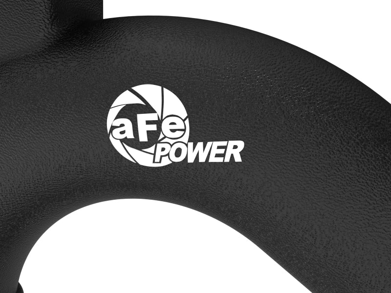 aFe 19-26 Genesis G70 V6 3.3L (tt) BladeRunner Aluminum Hot Charge Pipe - Black - Image 7