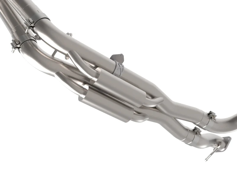 aFe 22-26 Ford Bronco V6 3.0L (tt) Vulcan Series 3in 304SS Cat-Back Exhaust System w/ Black Tips - Image 8