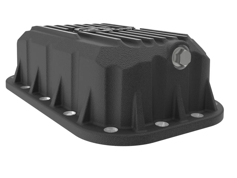aFe POWER Pro Series Engine Oil Pan Black w/ Machined Fins Jeep Wrangler (JK) 12-18 V6-3.6L - Image 5