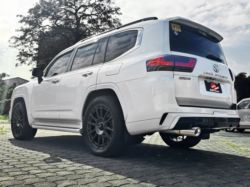 aFe Vulcan Series 3in 304 Cat-Back Exhaust System w/Polish Tip Toyota Land Cruiser 22-26 V6-3.3L(td) - Image 3