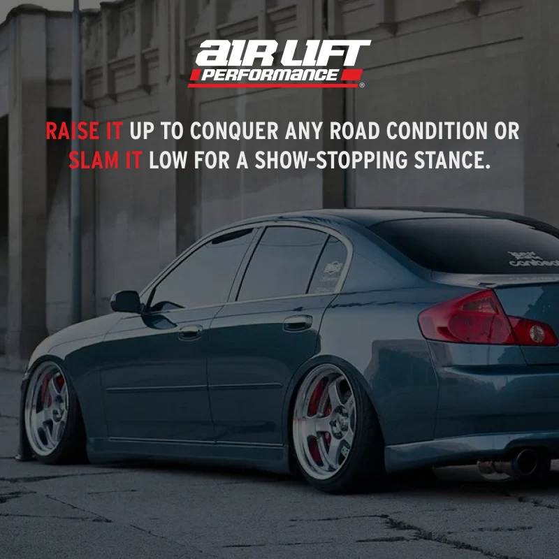 Air Lift Performance 03-06 Infiniti G35 Sedan / 03-08 Nissan 350Z Air Suspension Front Kit - Image 4
