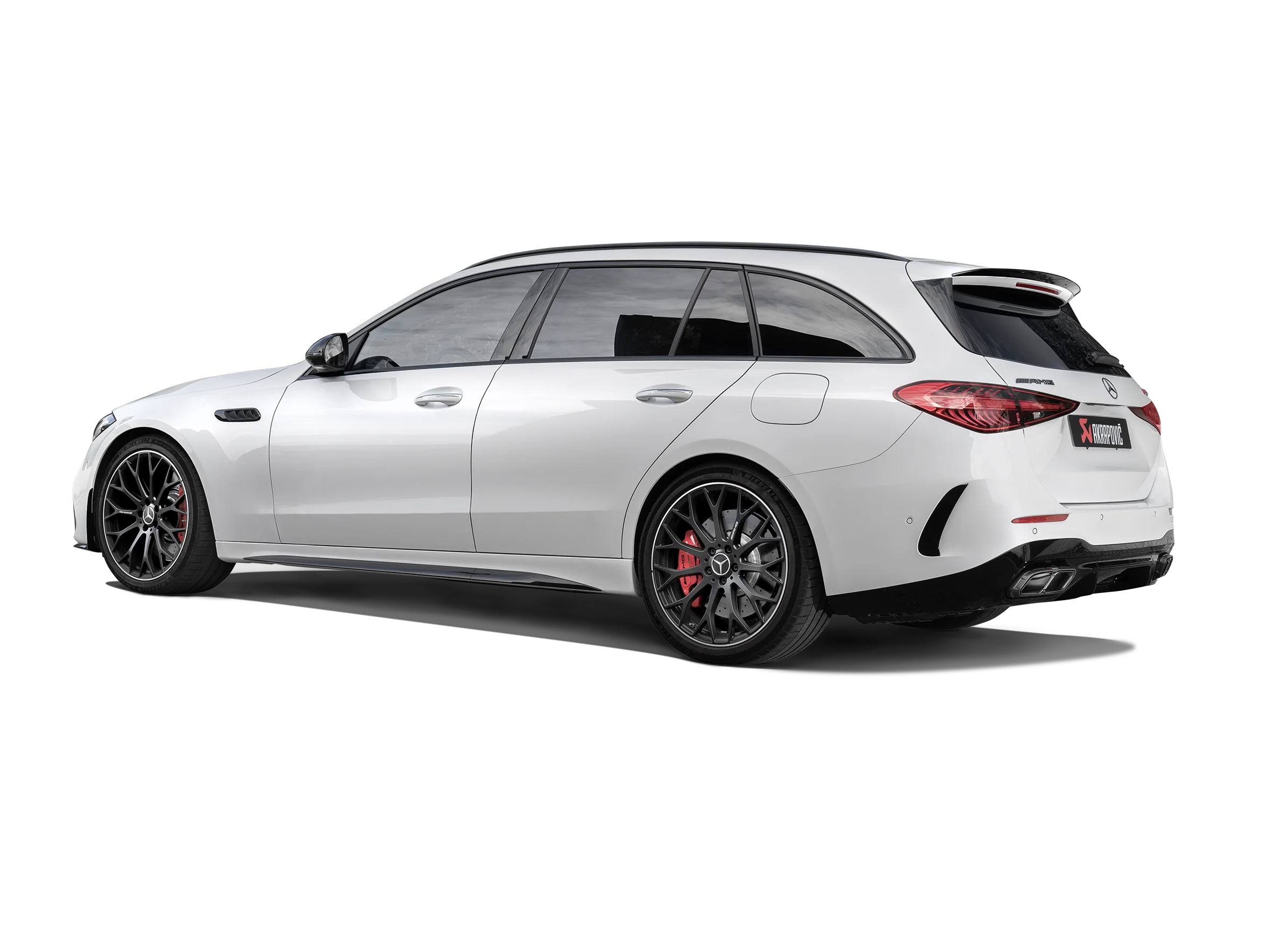 Akrapovic Mercedes-AMG C 63 S E Performance (W206, S206) - Slip-On Line (Titanium) - Image 2