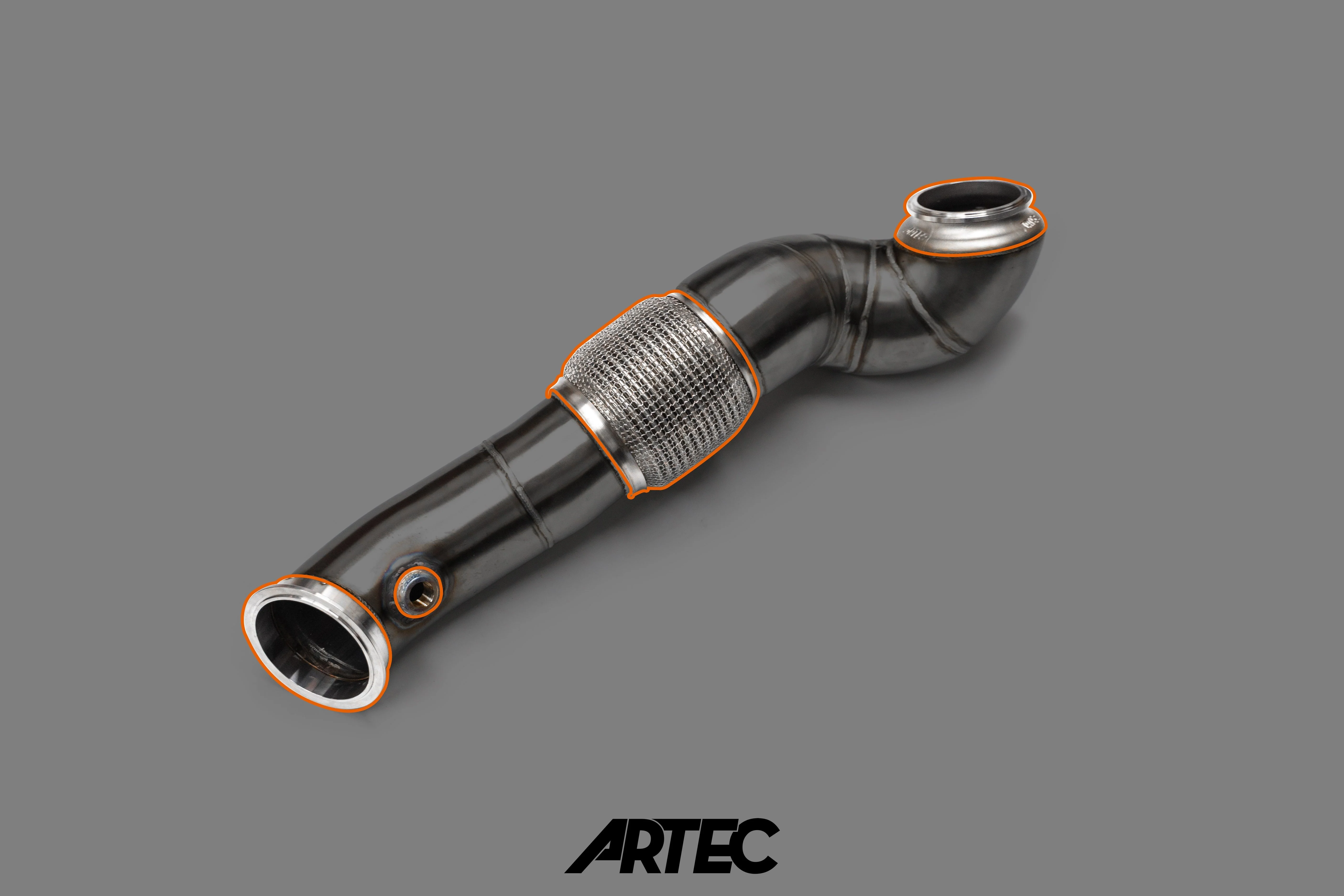 ARTEC - ARTEC 4" Universal Downpipe Fabrication Kit - Image 2