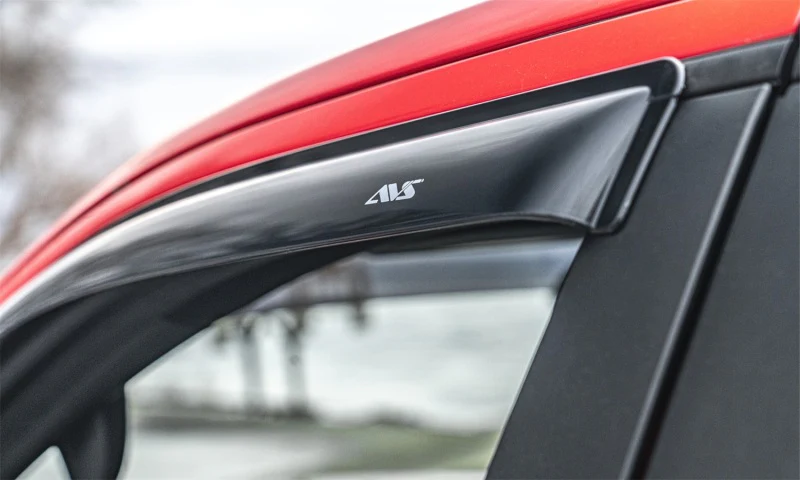 AVS 04-15 Nissan Titan Crew Cab Ventvisor Outside Mount Window Deflectors 4pc - Smoke - Image 8