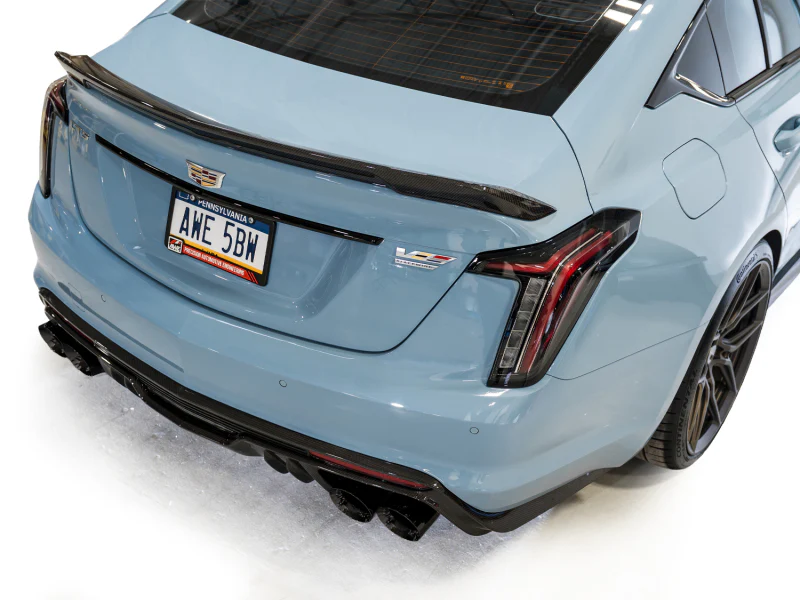 AWE Tuning 22-26 Cadillac CT5-V Blackwing SwitchPath Exhaust - Diamond Black Tips - Image 10