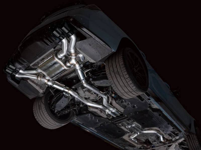 AWE Tuning 22-26 Cadillac CT5-V Blackwing SwitchPath Exhaust - Diamond Black Tips - Image 11