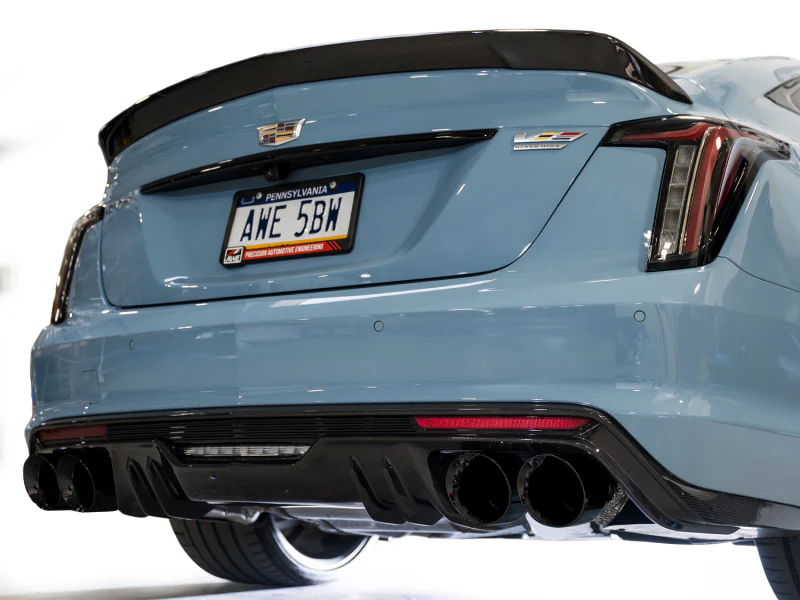 AWE Tuning 22-26 Cadillac CT5-V Blackwing SwitchPath Exhaust - Diamond Black Tips - Image 13