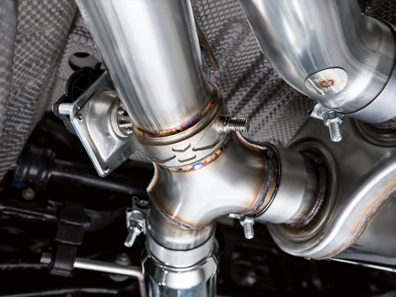 AWE Tuning 22-26 Cadillac CT5-V Blackwing SwitchPath Exhaust - Diamond Black Tips - Image 6