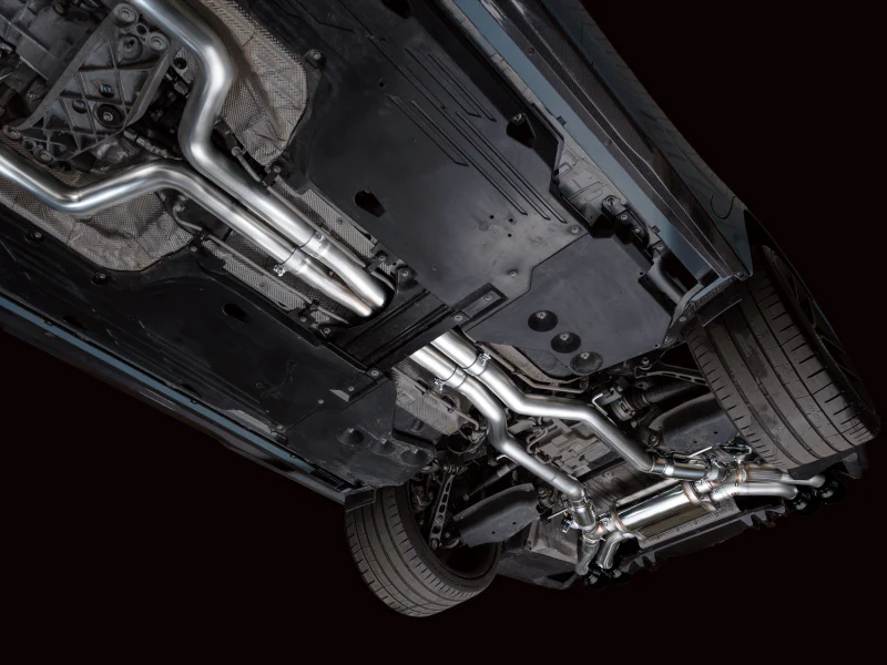 AWE Tuning 22-26 Cadillac CT5-V Blackwing SwitchPath Exhaust - Diamond Black Tips - Image 8