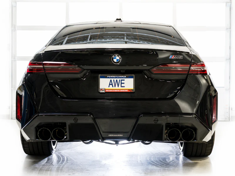 AWE Tuning BMW G90/G99 M5 Touring Edition Cat-Back Exhaust - Diamond Black Tips - Image 17