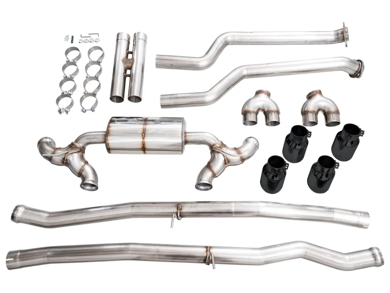 AWE Tuning BMW G90/G99 M5 Touring Edition Cat-Back Exhaust - Diamond Black Tips - Image 21
