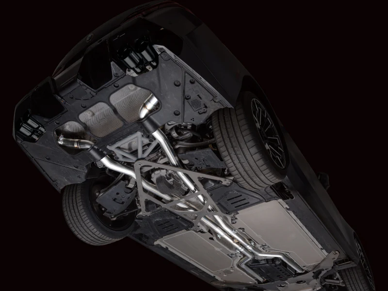 AWE Tuning BMW G90/G99 M5 Track Edition Cat-Back Exhaust - Diamond Black Tips - Image 12