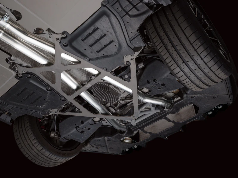 AWE Tuning BMW G90/G99 M5 Track Edition Cat-Back Exhaust - Diamond Black Tips - Image 6