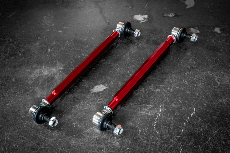 Garagistic - E82 / E92 / E85 Z4 Billet Adjustable End Links - 31356765933