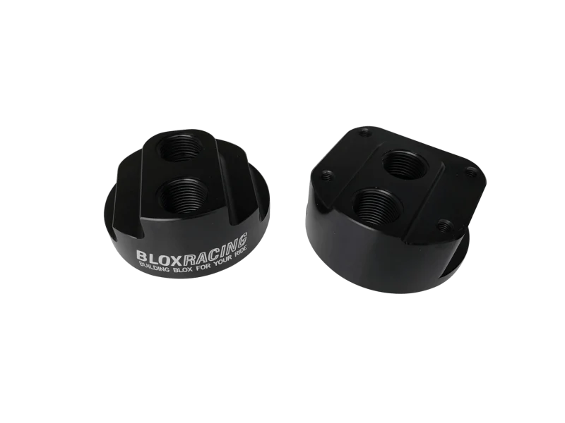 BLOX Racing Remote Oil Filter Relocation Kit - Black - Image 3