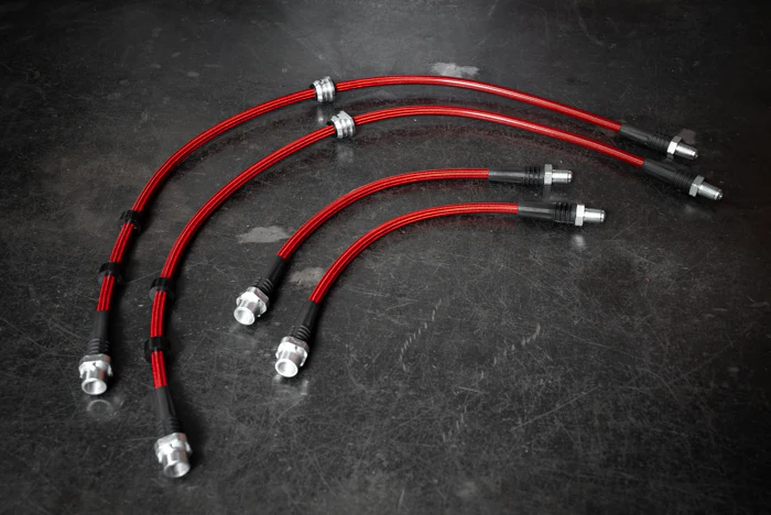 Garagistic - BMW 2 Series F22 F23 Stainless Steel Complete 6 Brake Line Kit - DOT Compliant - 228i 230i M235i M240i