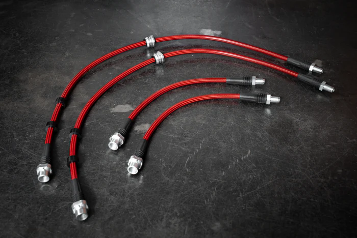 Garagistic - BMW F3X Stainless Steel Complete 6 Brake Line Kit - DOT Compliant - F30 F31 F32 F33 F34 F36 328i 330i 428i 435i