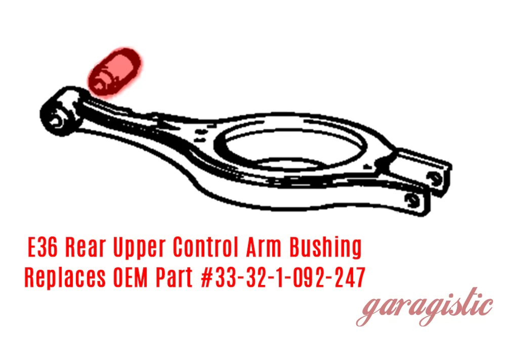 Garagistic - Monoball Upper Spherical Rear Control Arm Bushing Set - E36 E46 Z4 - 33321092247/33321137571 - Image 2
