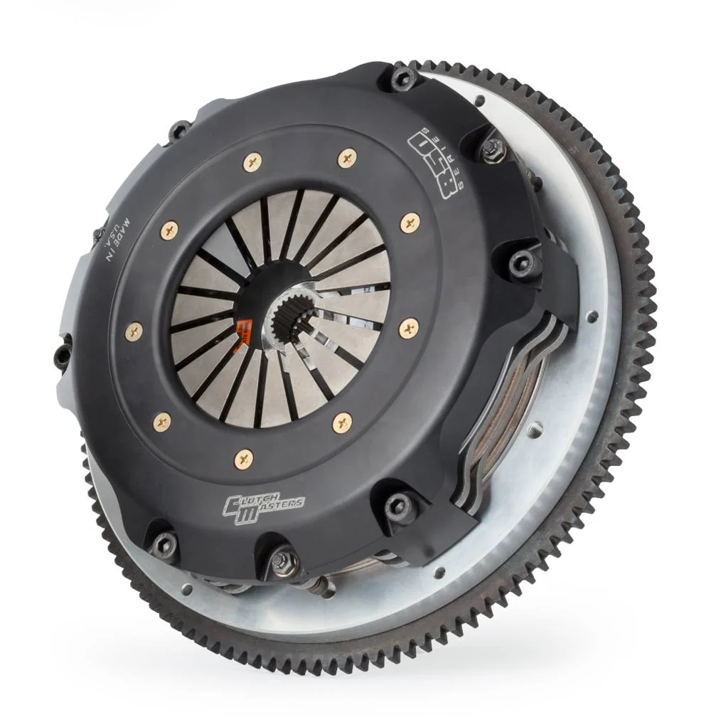 Clutch Masters - 850 Series Twin Disc Clutch Kit w/ Aluminum Flywheel M50/52 to Dogbox