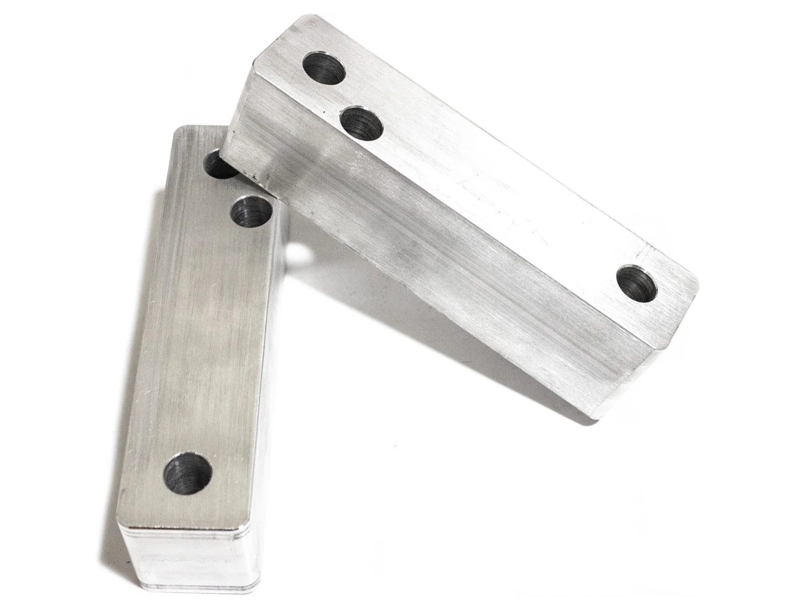 Corolla/Celica Front Frame Spacers, 2.0" Aluminum with bolts - Image 2