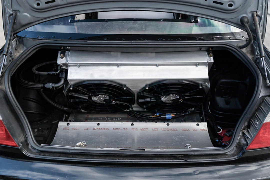 CSF Motorsport Radiator with Shroud 14" SPAL brushless fans and harnesses - Image 16