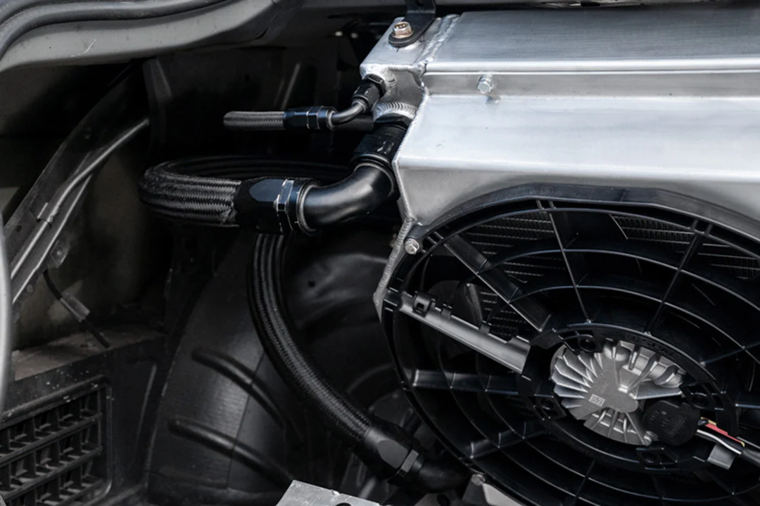 CSF Motorsport Radiator with Shroud 14" SPAL brushless fans and harnesses - Image 17