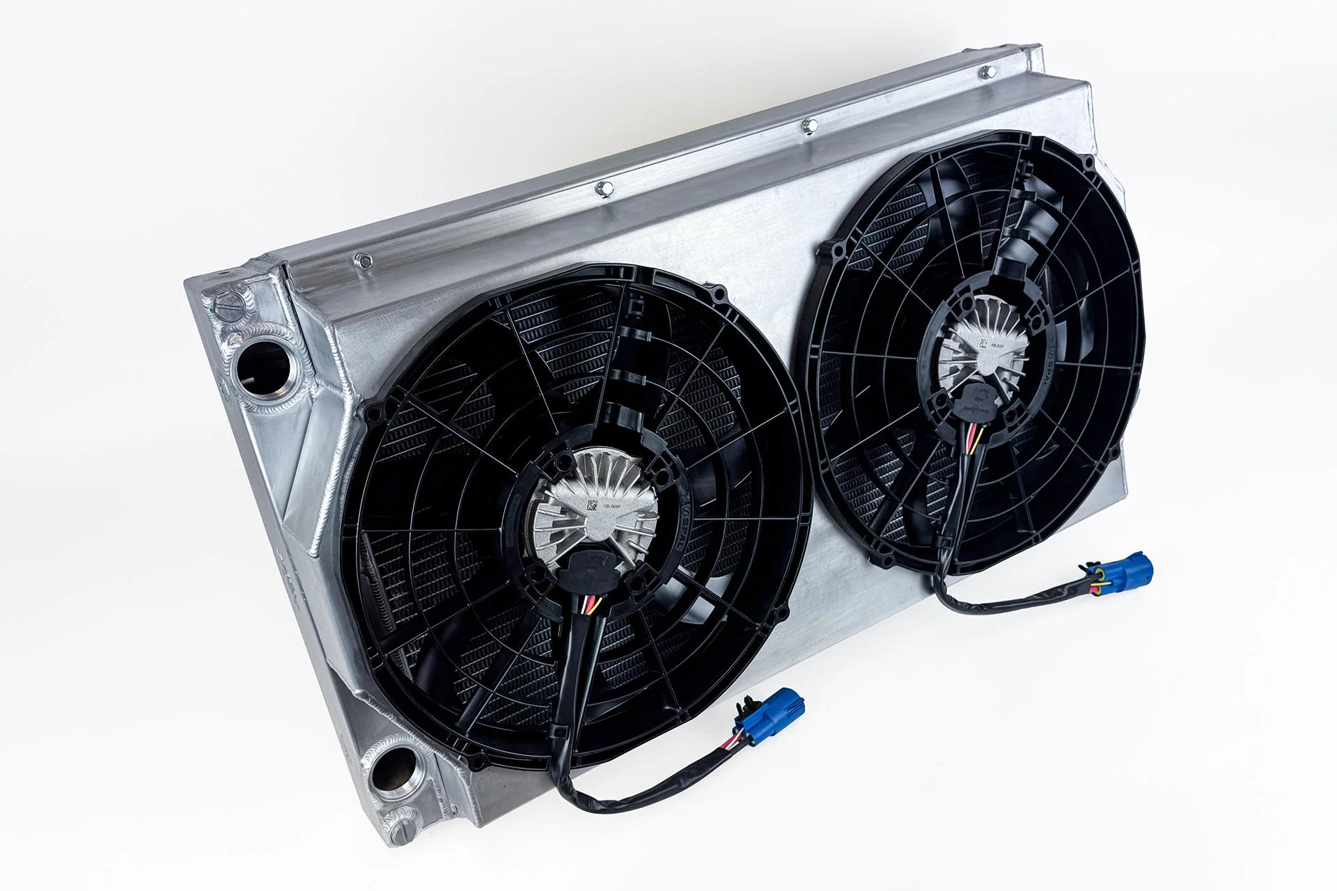 CSF Motorsport Radiator with Shroud 14" SPAL brushless fans and harnesses - Image 3