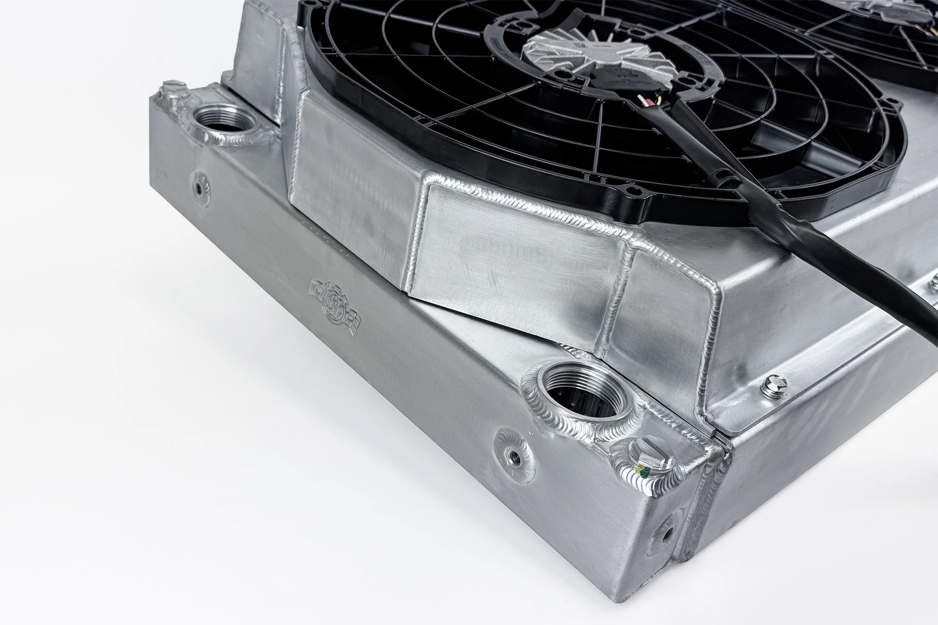 CSF Motorsport Radiator with Shroud 14" SPAL brushless fans and harnesses - Image 9