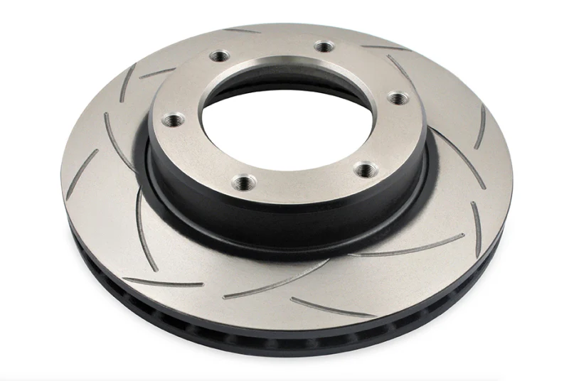 DBA 90-92 Toyota Land Cruiser Front Street Series Slotted Brake Rotor