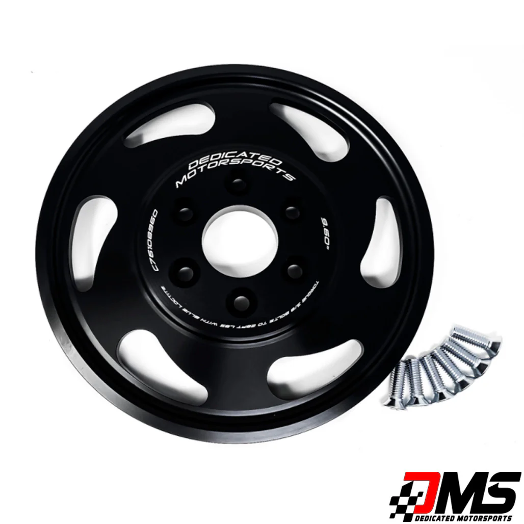Dedicated Motorsports - C7 Drysump 9.60" Pulley for ATI Balancer - Image 3