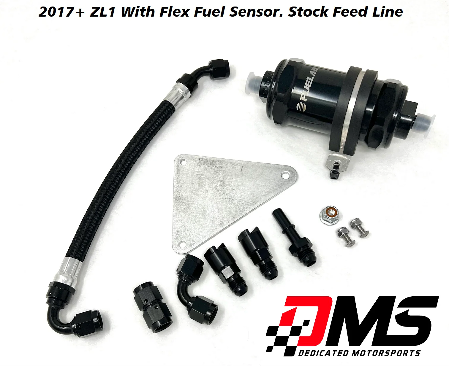 Dedicated Motorsports - Camaro ZL1 6 Micron Fuel Filter Kit with Stock Feed Line - Image 2