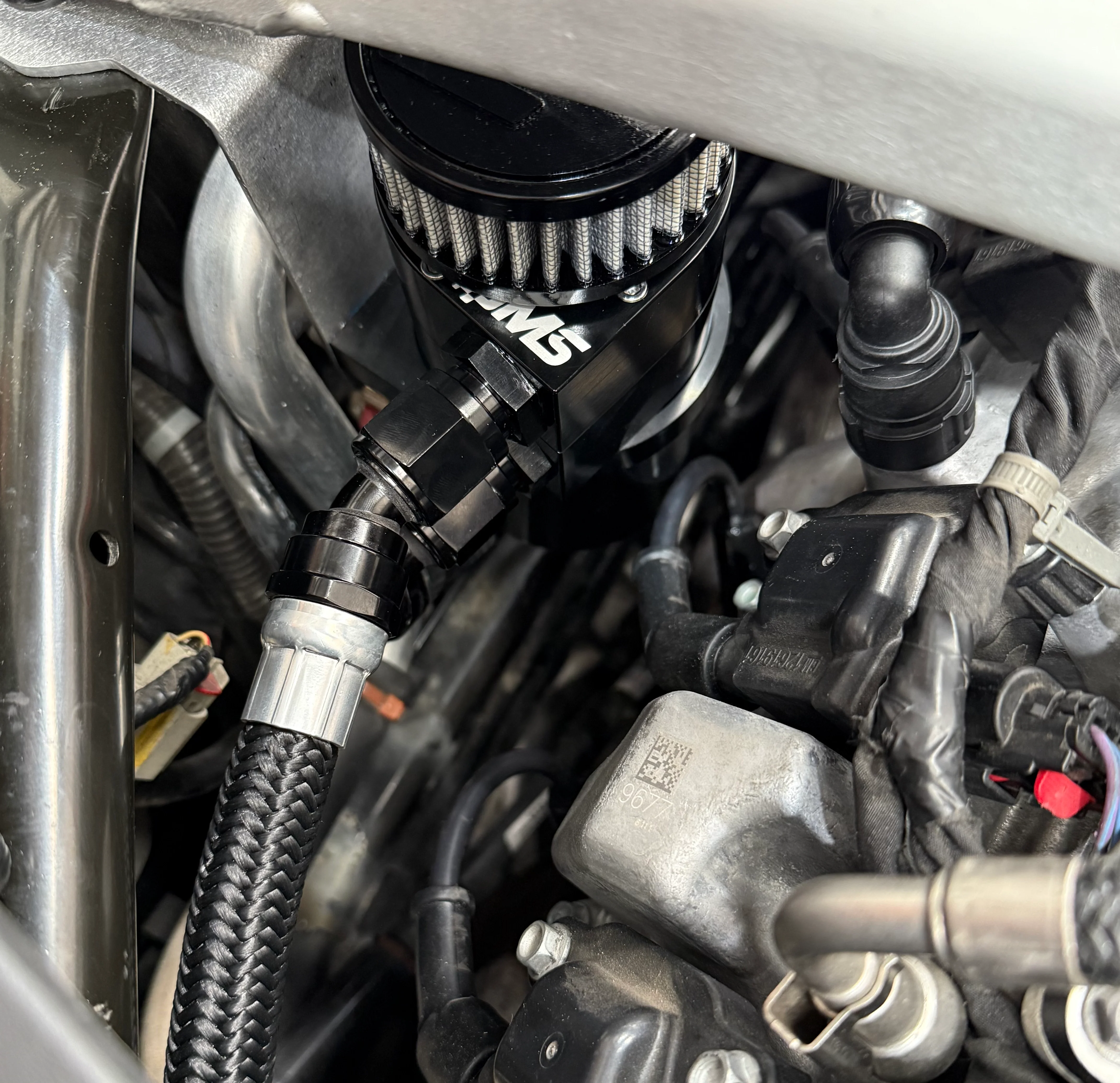 Dedicated Motorsports - DMS Dual -10an Billet Catch Can Kit - Vented - Image 3