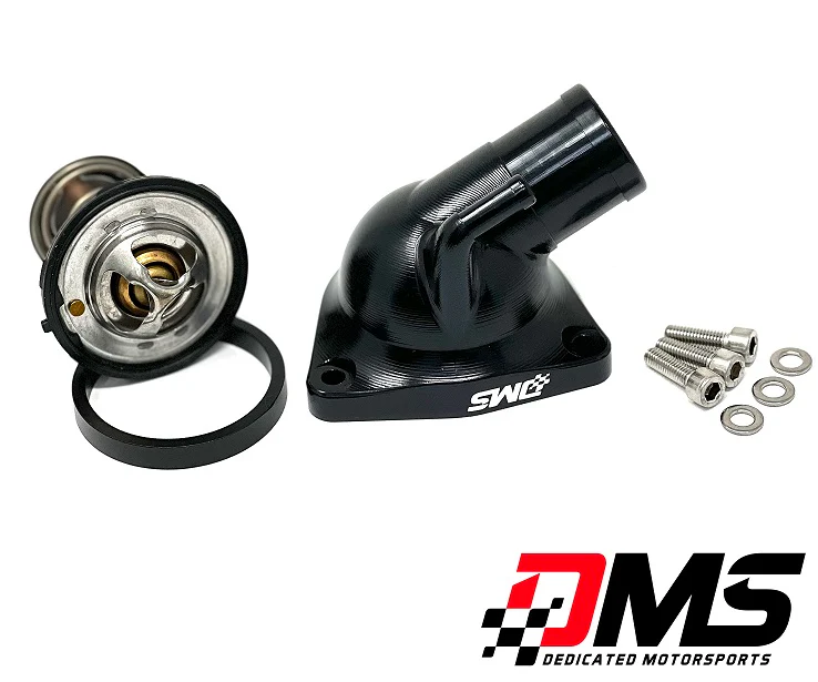 Dedicated Motorsports - LT Billet T-stat housing and Thermostat - Black - Image 2
