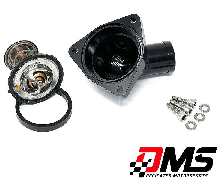Dedicated Motorsports - LT Billet T-stat housing and Thermostat - Black - Image 3