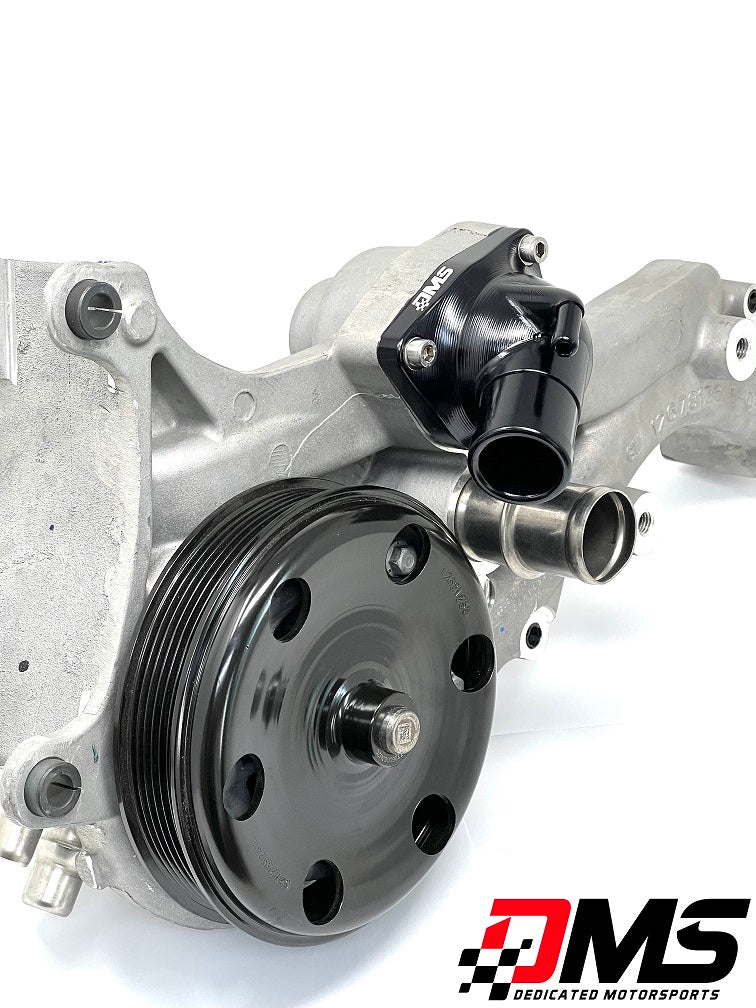Dedicated Motorsports - LT Billet T-stat housing and Thermostat - Black - Image 4