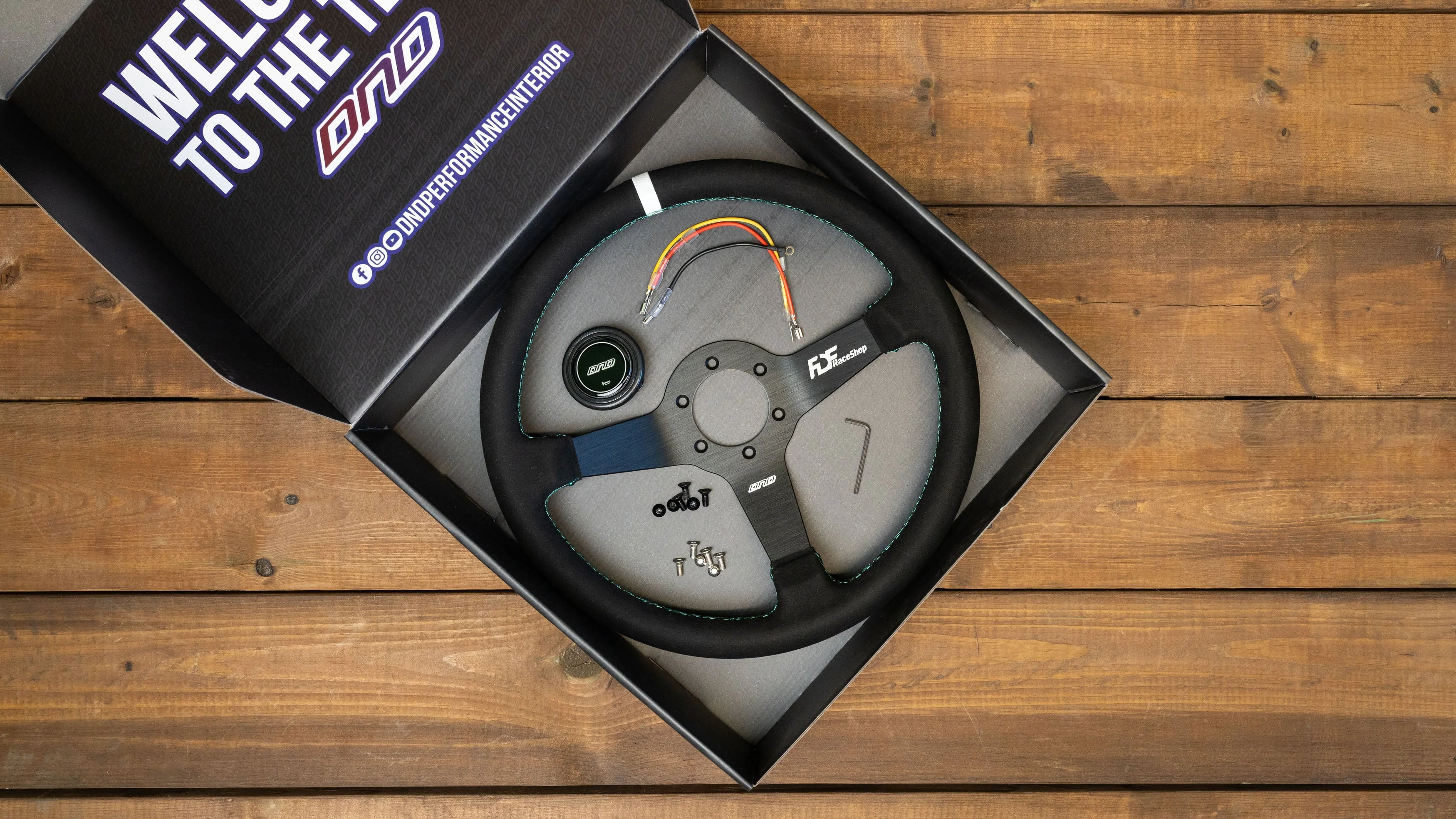 FDF Raceshop - DND X FDF Steering Wheel - Image 3