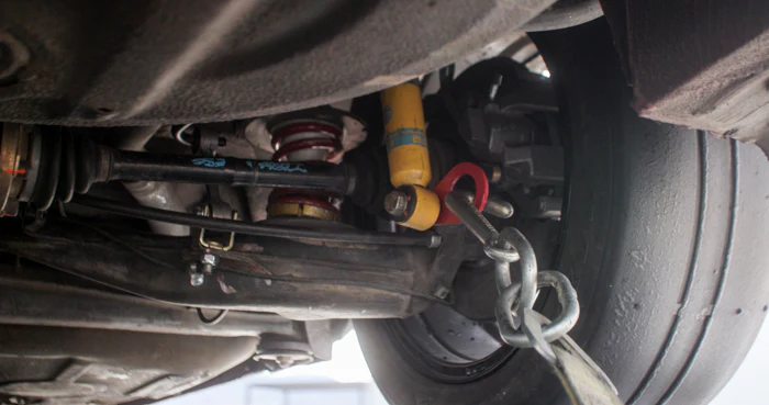 Garagistic - 5 Series Rear Shock Tie Down Strap Hook (E28, E34, and E39) - Image 4
