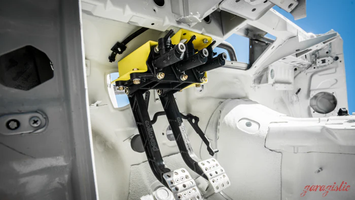 Garagistic - E30 Brake Booster Delete Bracket (Wilwood/ Tilton Pedal Box Setup) - Boosterless Conversion - Image 2