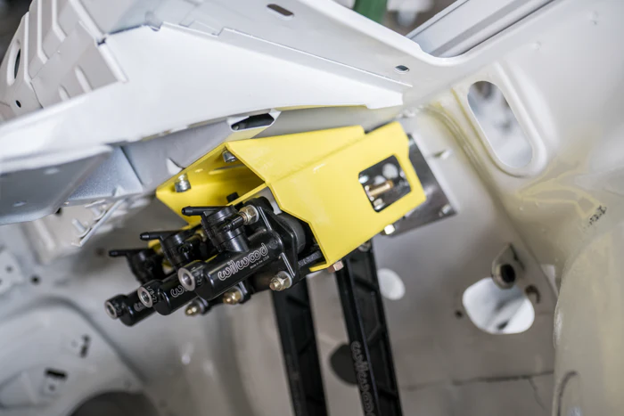 Garagistic - E30 Brake Booster Delete Bracket (Wilwood/ Tilton Pedal Box Setup) - Boosterless Conversion - Image 6