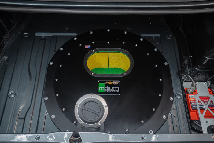 Garagistic - E30 Spare Tire Radium Fuel Cell Mounting Kit - Image 3