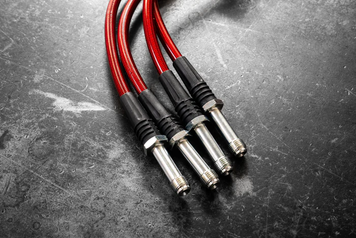 Garagistic - E46 M3 Stainless Steel Complete 4 Brake Line Kit - DOT Compliant - Image 5
