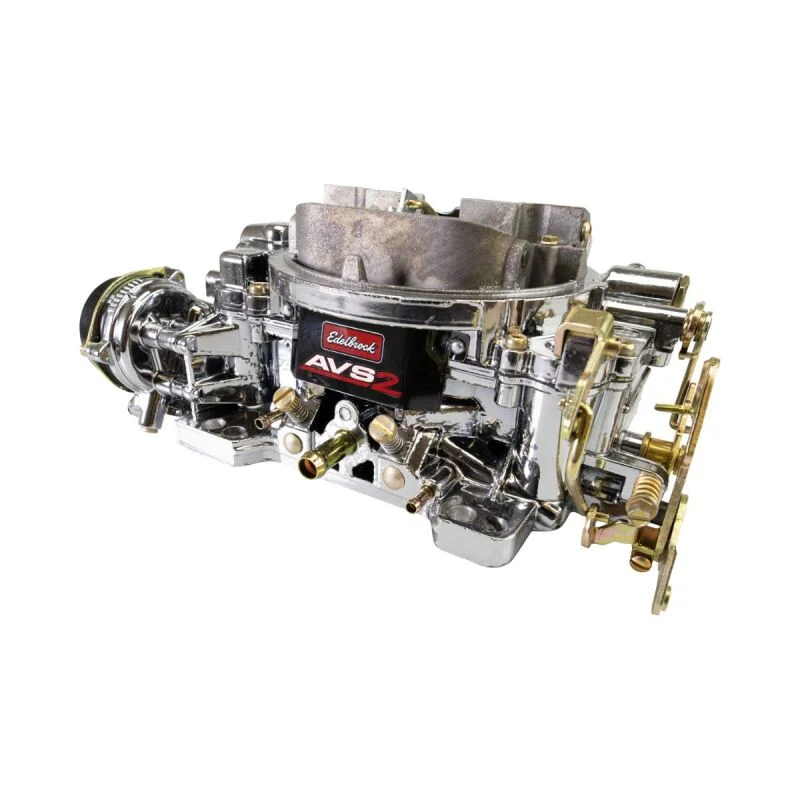 Edelbrock AVS2 650 CFM Carburetor Electric Choke - Chrome Plasma Finish - Image 4