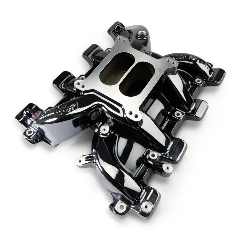 Edelbrock Chevy LS1 Performer RPM Intake Manifold Only - Black Plasma Finish - Image 2