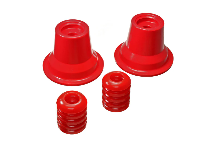 Energy Suspension Rear Shock Bushings - Red