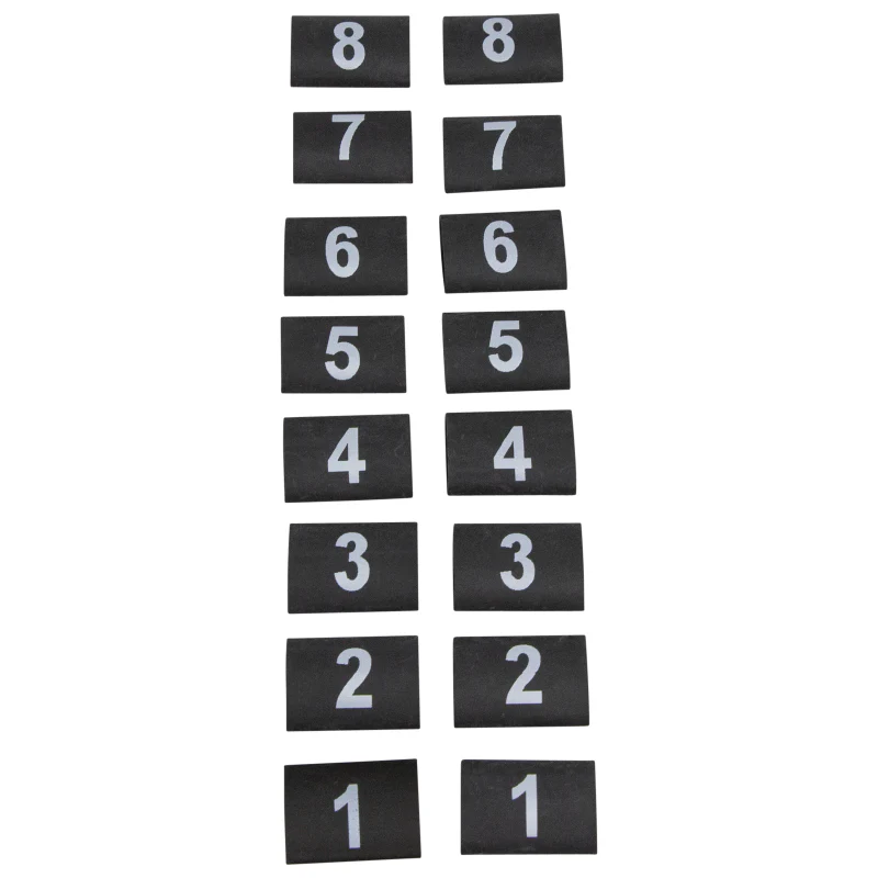 Fast Cyl. Numbering Kit, 8.5Mm, Heat Shrink, 8.5Mm Universal