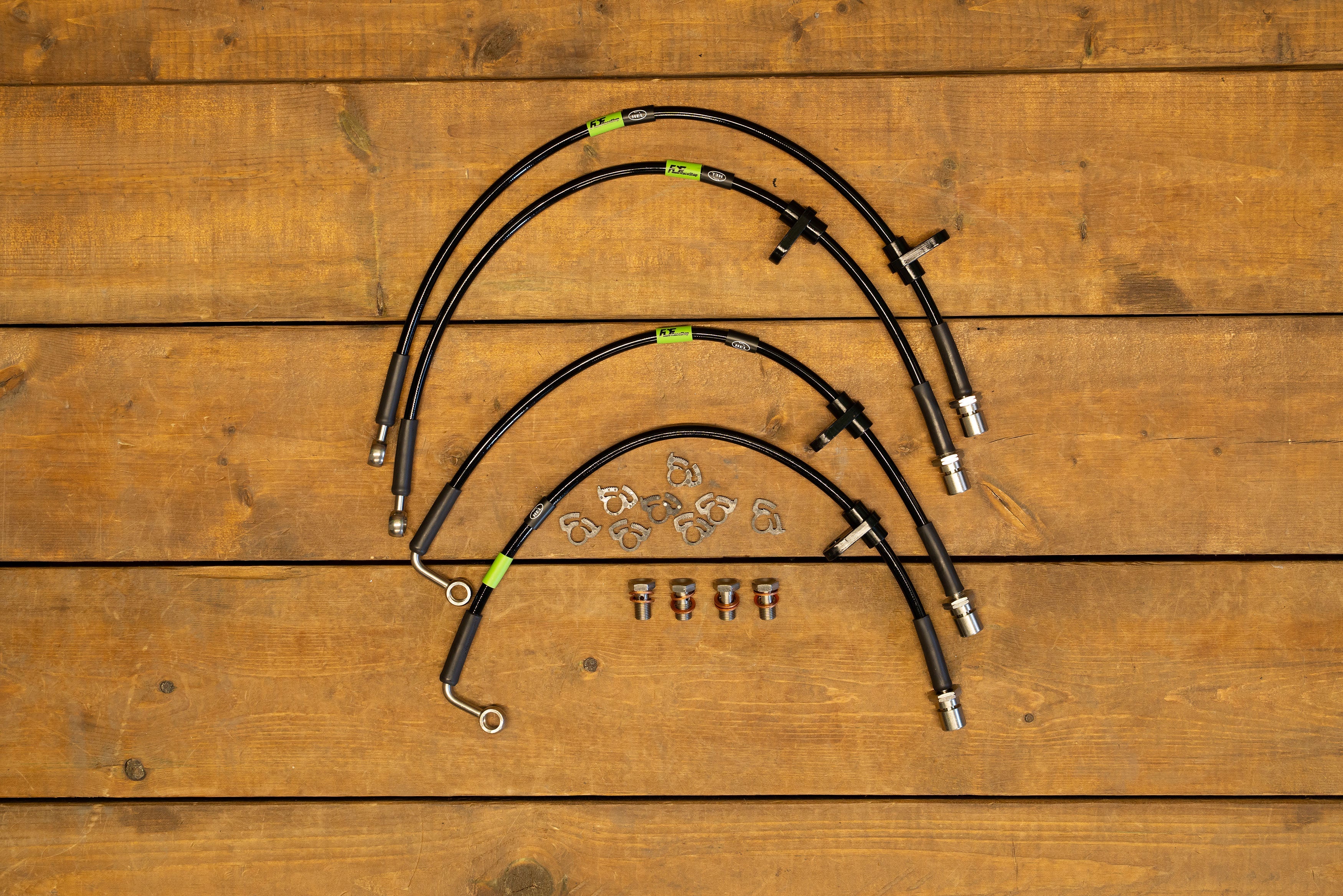 FDF Raceshop - GR86/BRZ Extended Front + Rear Brake Line Kit (2022+)