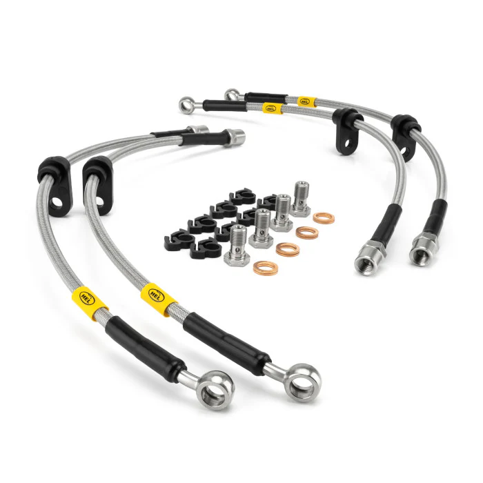 HEL Braided Brake Lines for Subaru Impreza 2.5 Turbo WRX & STi (2017-) - Image 2
