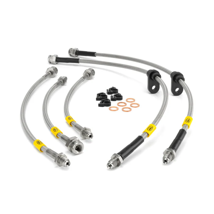 HEL Braided Brake Lines for Toyota Corolla 1.6 GT AE86 (1984-1987) - Image 2